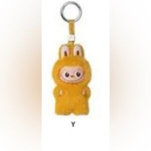 THE MONSTERS Pin for Love Series-Vinyl Plush Pendant. Confirmed Y